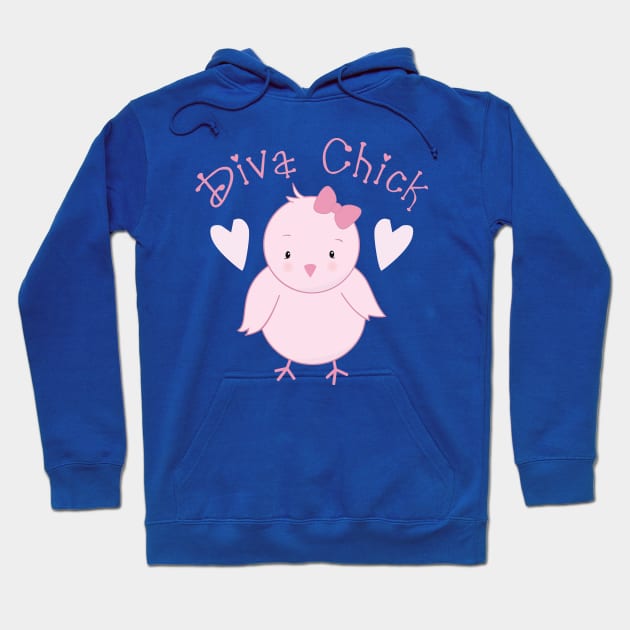 Diva Chick Hoodie by kimmieshops